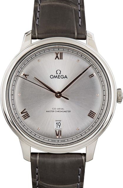 Omega De Ville Prestige Grey Dial