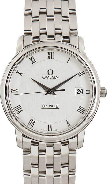 Omega De Ville Prestige Roman Dial
