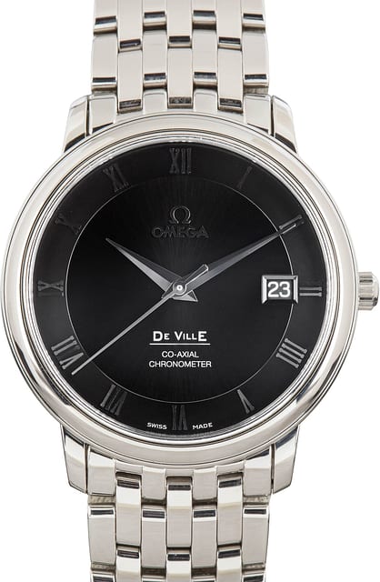 Used Omega De Ville Prestige Black Dial