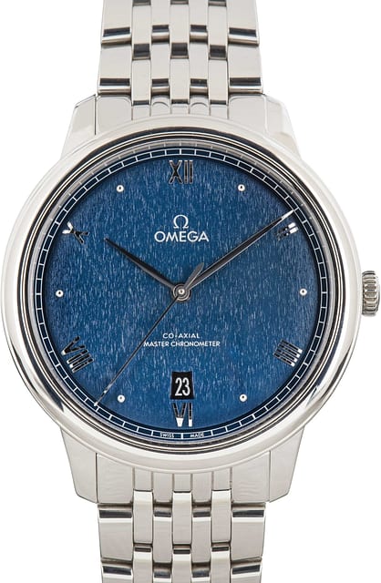Used Omega De Ville Prestige Blue Dial