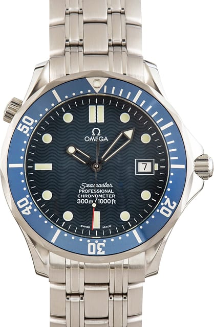 Used Omega Seamaster Stainless Steel James Bond