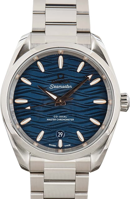 Omega Seamaster Aqua Terra 150M Waved Blue Dial