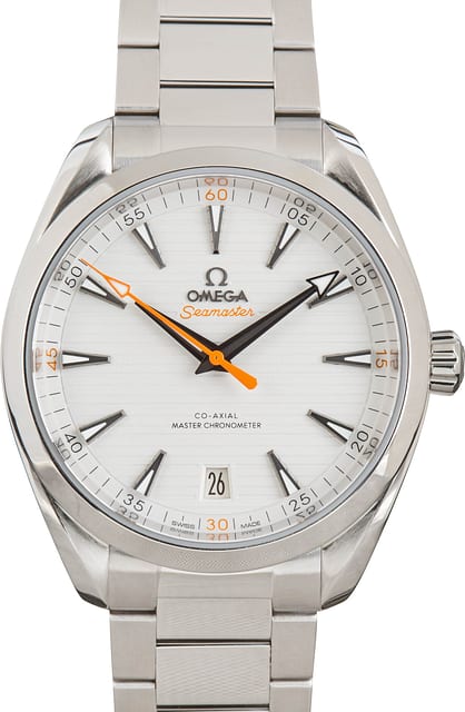 Omega Seamaster Aqua Terra 150M Stainless Steel Silver Dial