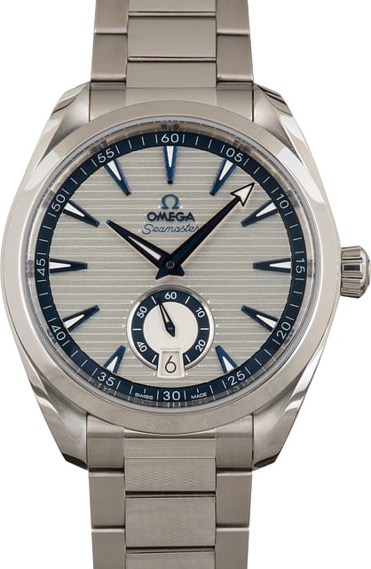 Used Silver Dial Omega Aqua Terra 150M