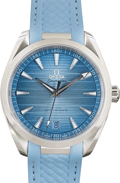 Pre-Owned Omega Seamaster Aqua Terra 150M Summer Blue Dial