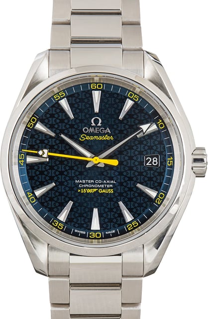 Pre-Owned Omega Seamaster Aqua Terra 150M James Bond