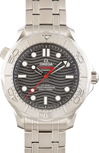 Pre-owned Black Dial Omega Seamaster Diver 300M Nekton Edition