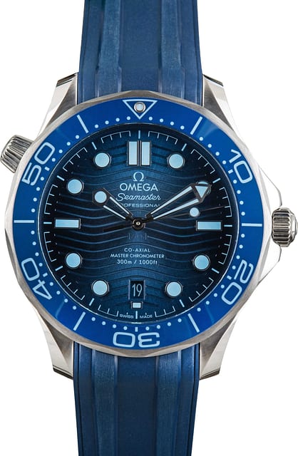 Pre-Owned Omega Seamaster Diver 300M Blue Dial