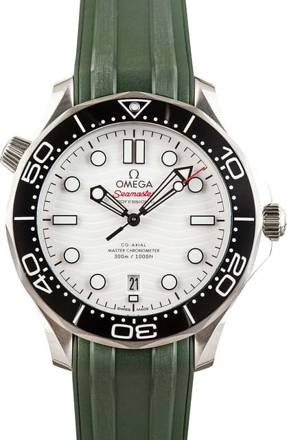 Used Omega White Dial Seamaster Stainless Steel