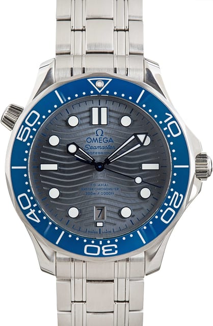 Omega Seamaster Diver 300M Slate Wave Dial