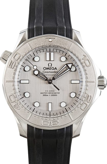 Omega Seamaster Stainless Steel on Rubber Diver 300M