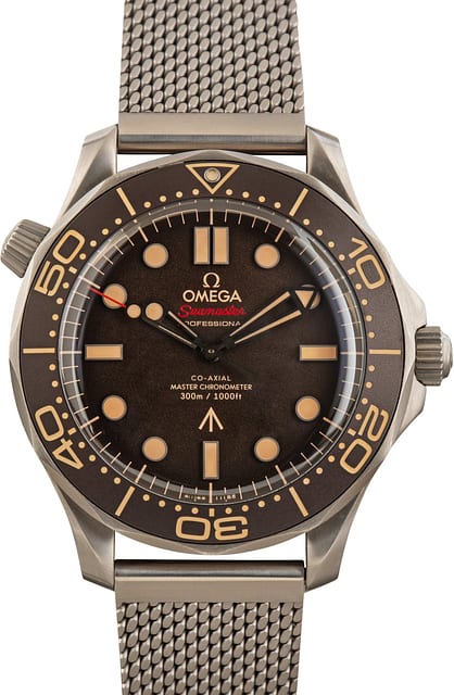 Pre-Owned Tropical Dial Omega Seamaster Diver 300M 007 Edition
