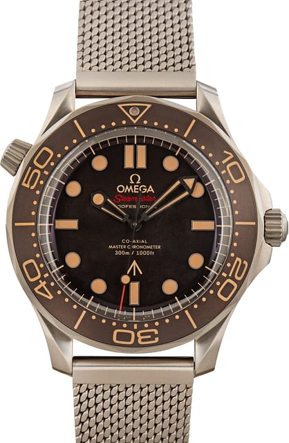 Used 007 Edition Tropical Dial Omega Seamaster Diver 300M