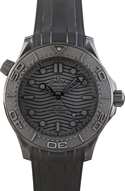 Used Omega Seamaster Ceramic Diver 300M Black