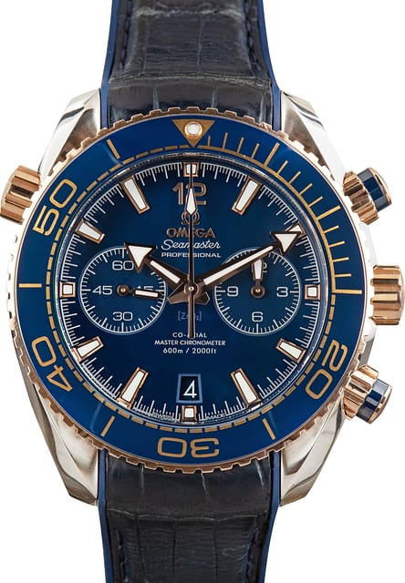 Pre-Owned Omega Seamaster Blue Dial Planet Ocean 600M