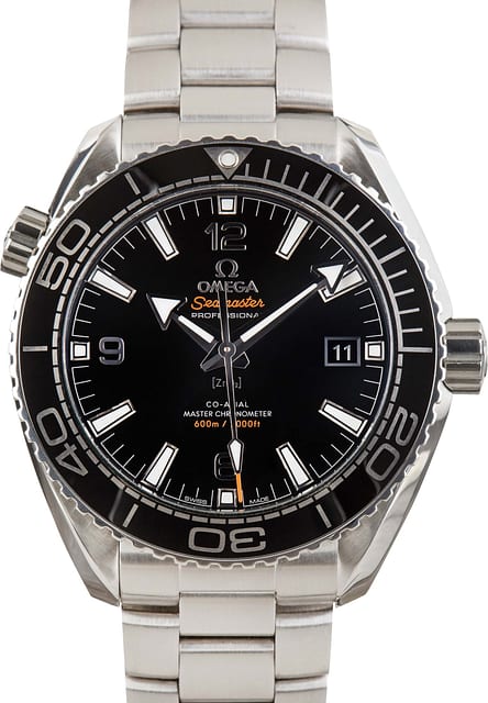Used Omega Seamaster Planet Ocean 600M Black Dial