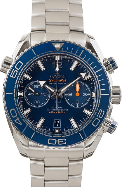 Pre-Owned Omega Planet Ocean 600M Blue Seamaster