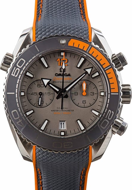 Omega Seamaster Planet Ocean Titanium On Rubber