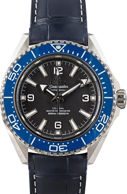 Pre-Owned Blue Dial Omega Seamaster Planet Ocean 600M