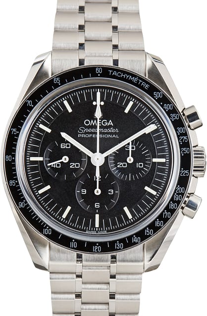 Pre-Owned Steel Speedmaster Moonwatch Professional