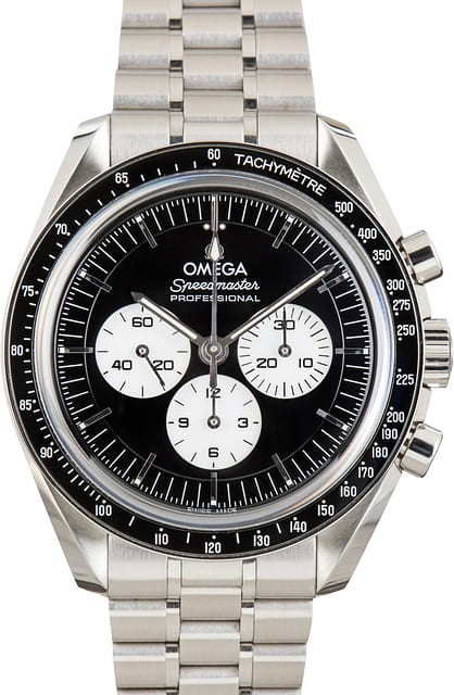Used Black Dial Omega Speedmaster Moonwatch Professional 42MM Steel