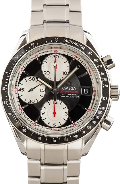 Used Omega Speedmaster Date / Day-Date Black Dial