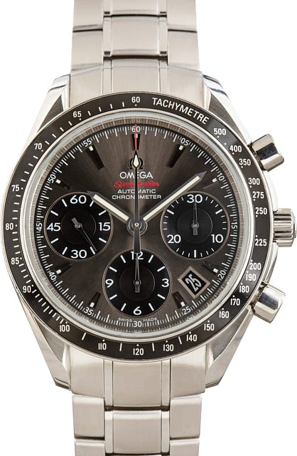 Omega Speedmaster Date / Day-Date Grey Dial