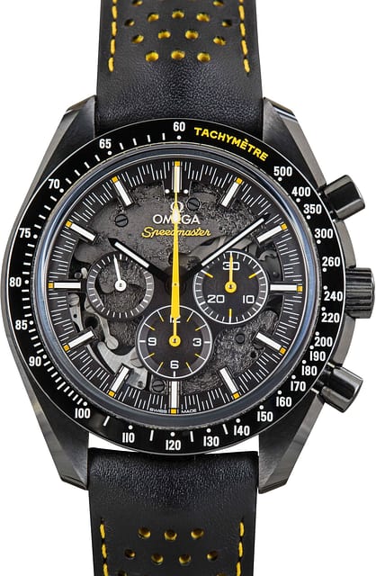 Used Omega Speedmaster Apollo 8 Dark Side of the Moon Black Ceramic