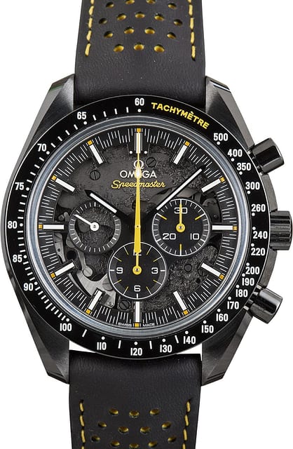 Pre-owned Omega Speedmaster Apollo 8 Dark Side of the Moon Ceramic