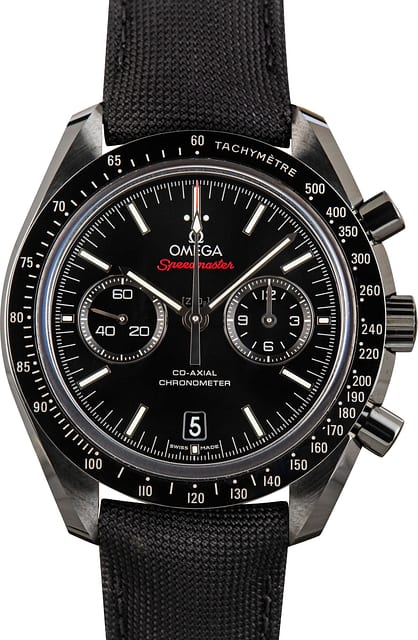 Preowned Omega Speedmaster Moonwatch Dark Side of the Moon
