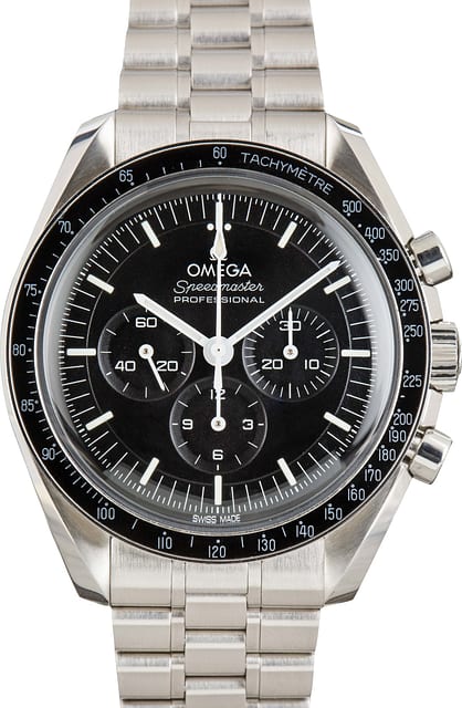 Mens Used Omega Speedmaster Moonwatch Stainless Steel