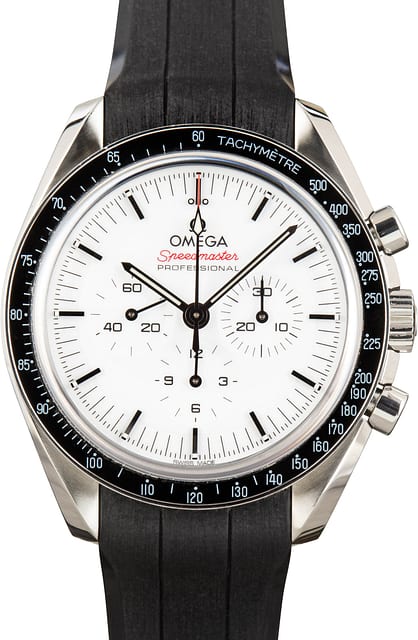 Speedmaster Moonwatch Professional Steel on Rubber