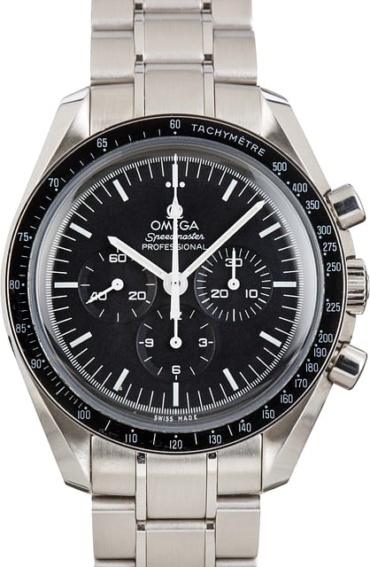 Omega Stainless Steel Speedmaster 42MM Moonwatch Professional