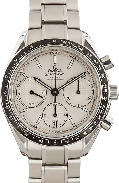 Pre-Owned Silver Dial Omega Speedmaster Racing