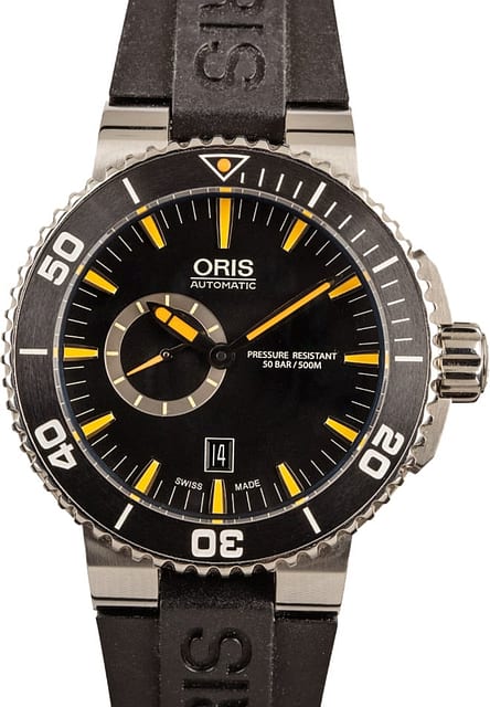 Oris Aquis Small Second Date