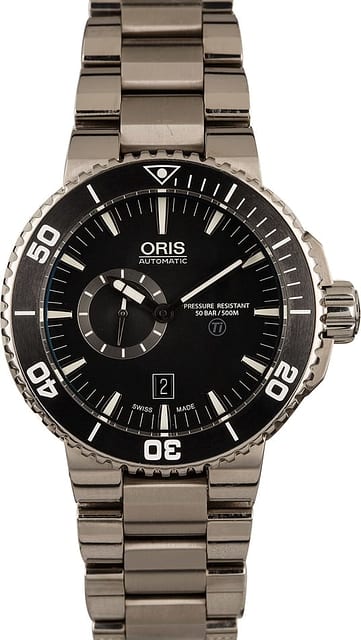 Oris Aquis Titan Small Second Date