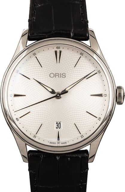 Oris Artelier Date Stainless Steel Silver Dial