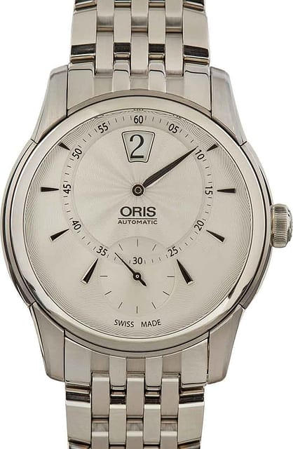 Oris Artelier Jumping Hour Stainless Steel