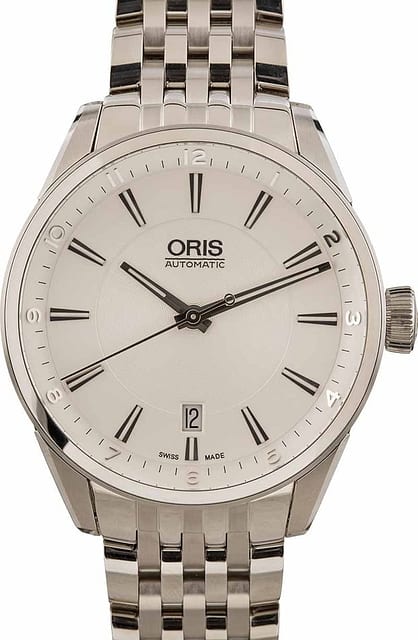 Oris Artix Date Silver Dial