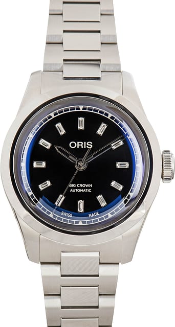 Oris Big Crown Diamonds Black Dial