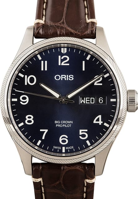 Oris Big Crown ProPilot Big Day Date Steel