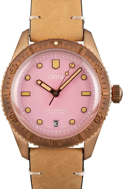 Oris Divers Sixty-Five Pink Dial