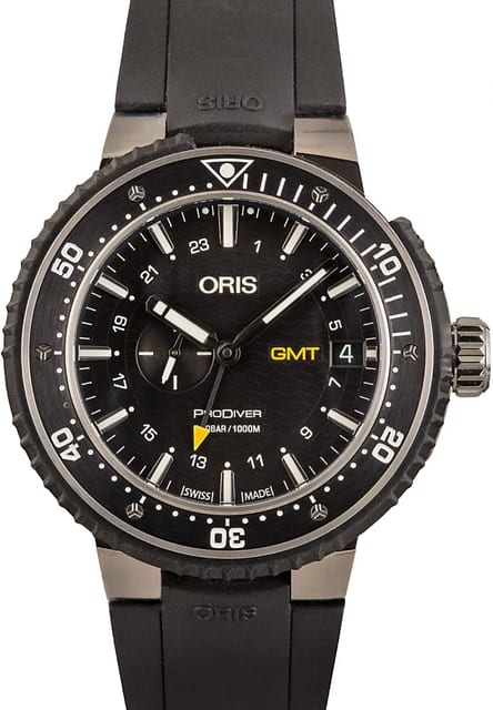 Oris ProDiver GMT Rubber Strap