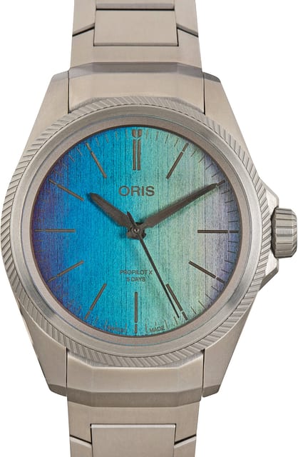 Oris ProPilot X Calibre 400 Laser Titanium Case