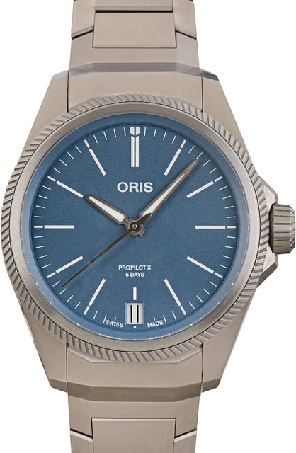 Oris ProPilot X Titanium Calibre 400 Blue Dial