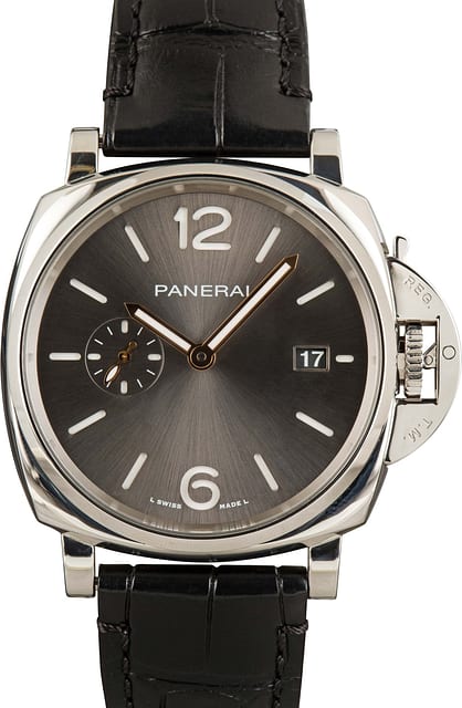 Panerai Luminor Due Anthracite Arabic Dial