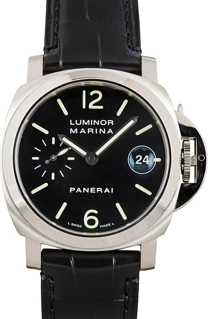Used Panerai Luminor Marina Black Dial PAM00048 Stainless Steel