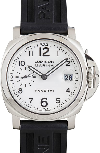Panerai Luminor Marina PAM00049 White Dial