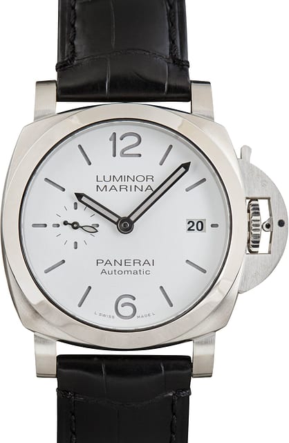 Panerai Luminor Marina Quaranta PAM01271 White Dial
