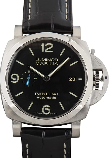 Panerai Luminor Marina PAM01312 Black Arabic Dial
